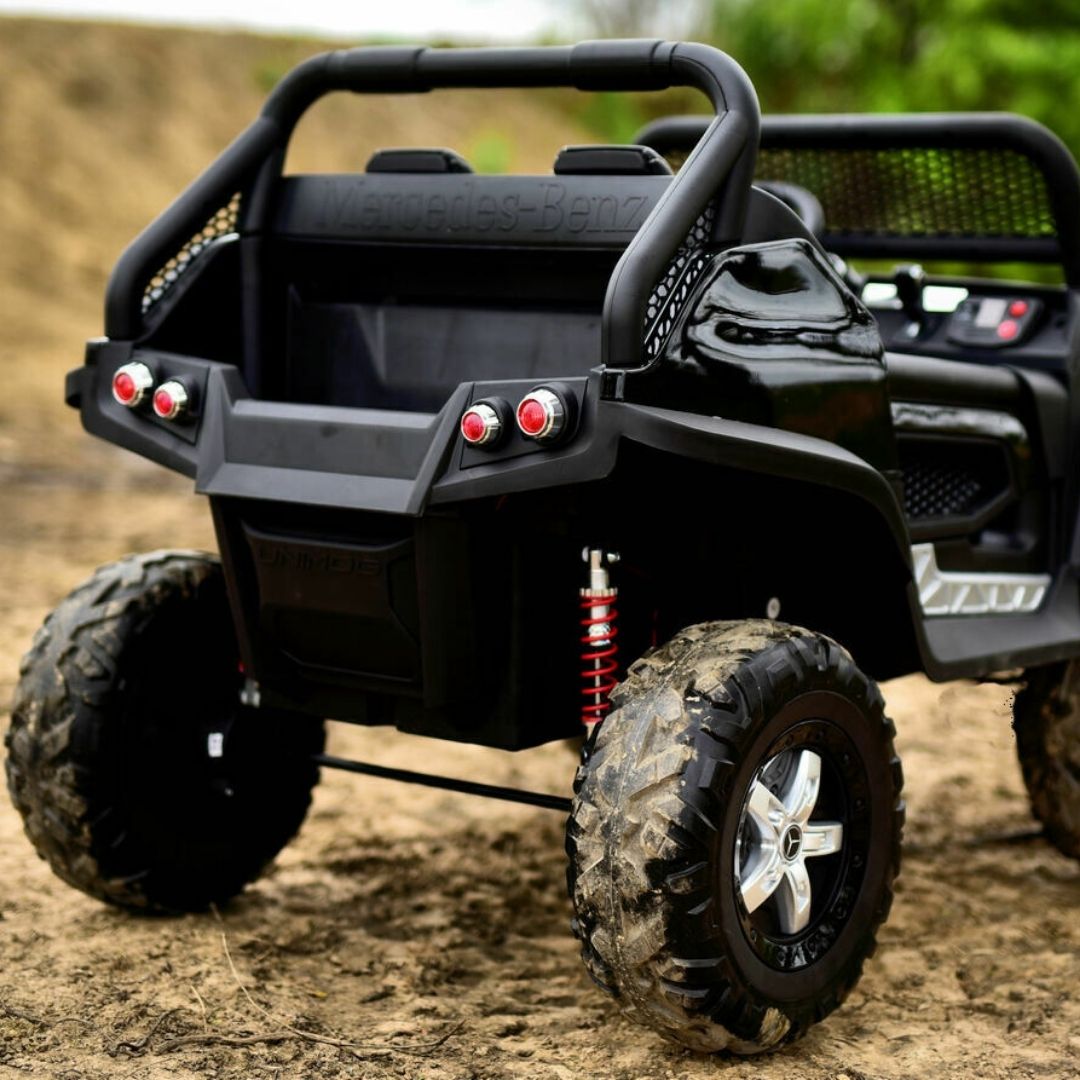Mercedes Benz Unimog Maxi Size Electric Car for Children Extralarge 4x4 Full Optional Extralarge