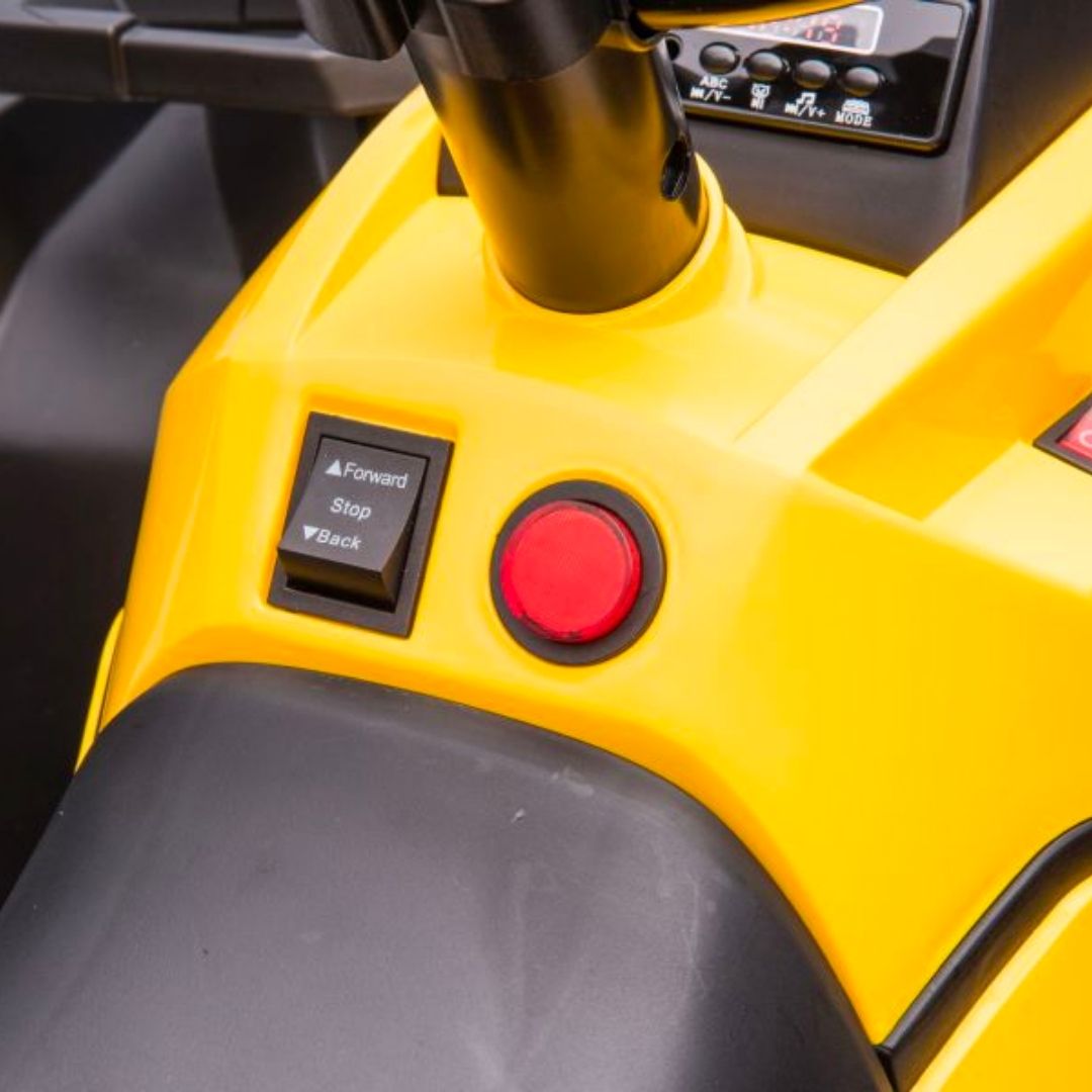 Quad Elettrico per Bambini BIG QLS-32 4x4 Ruote in Gomma full optional