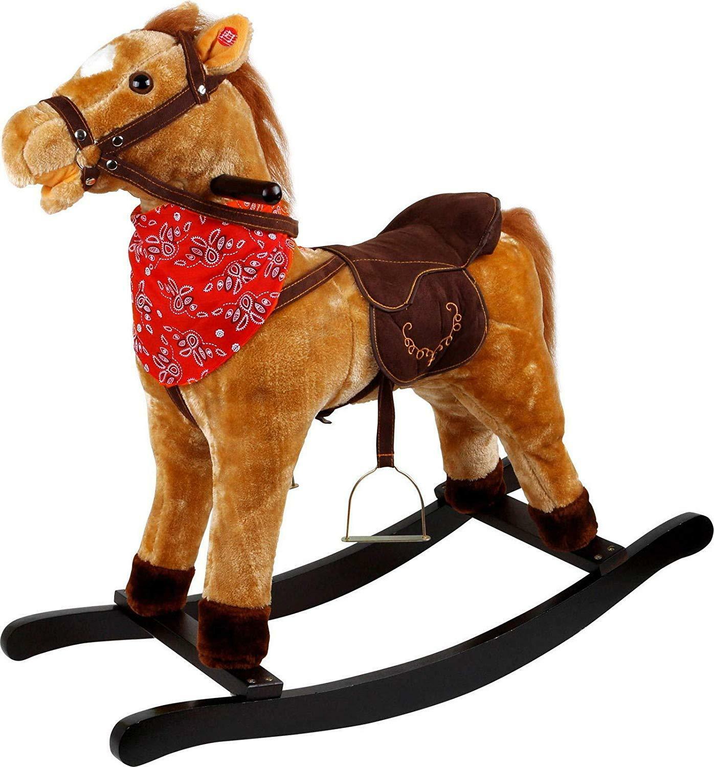 Caballo Balancín con Sonidos y Movimiento de Boca y Cola