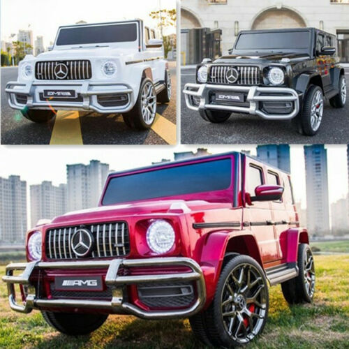 Mercedes Classe G63 Macchina Elettrica per Bambini 24v 2 Posti Extralarge 4X4 Full Optional