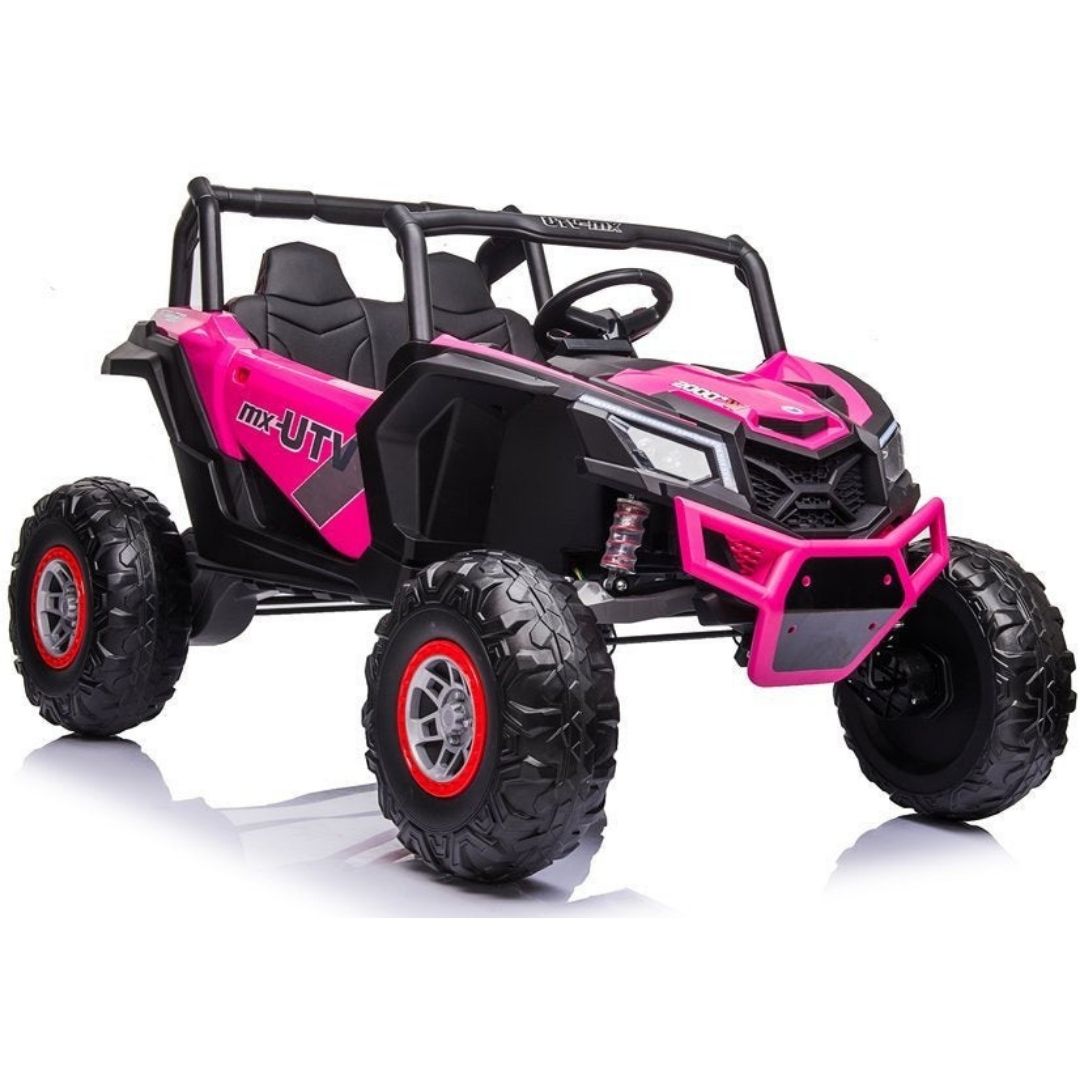 Thunder UTV Macchina Elettrica per Bambini 24v 4x4 Full Optional Motori Potenti 60W