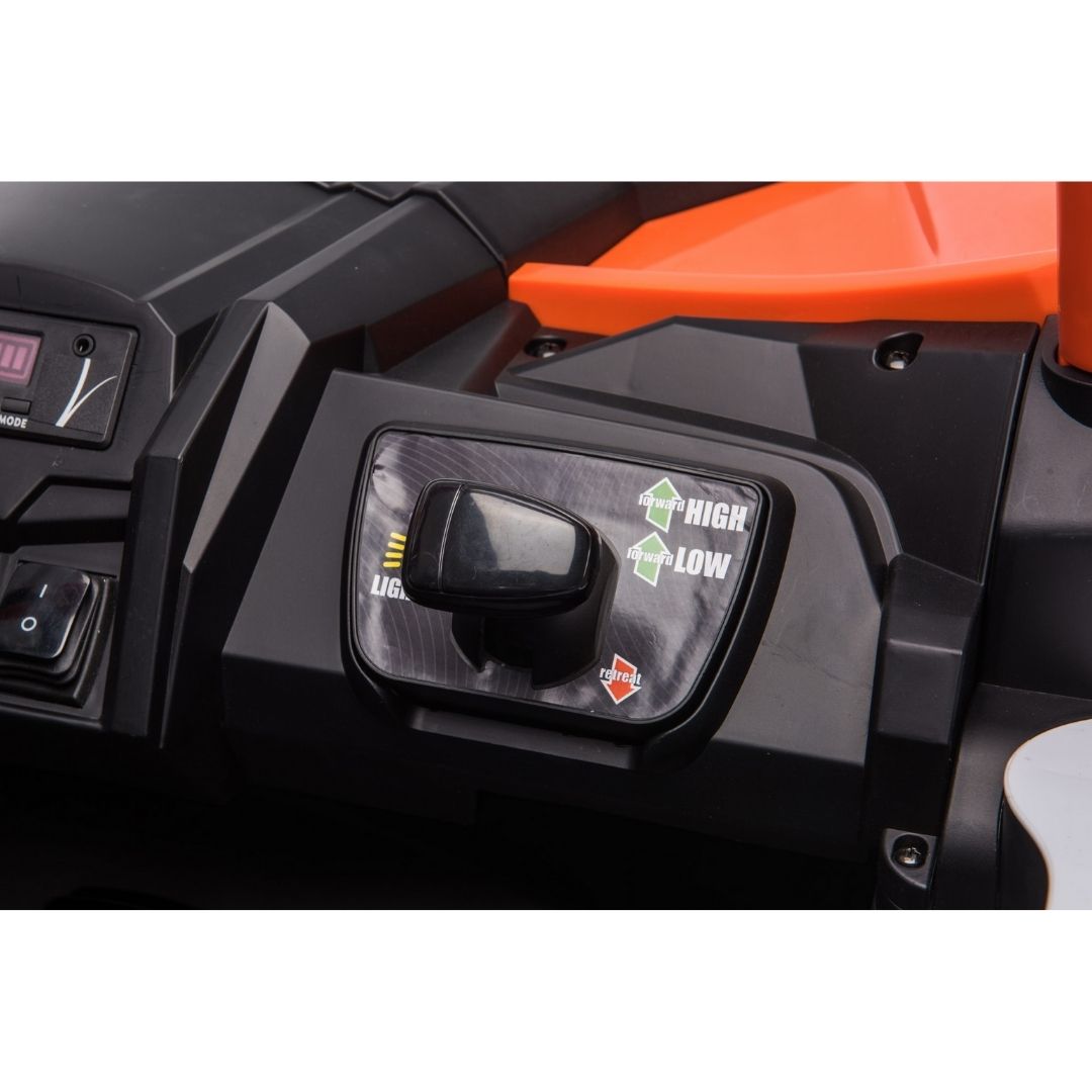 Thunder UTV Macchina Elettrica per Bambini 24v 4x4 Full Optional Motori Potenti 60W