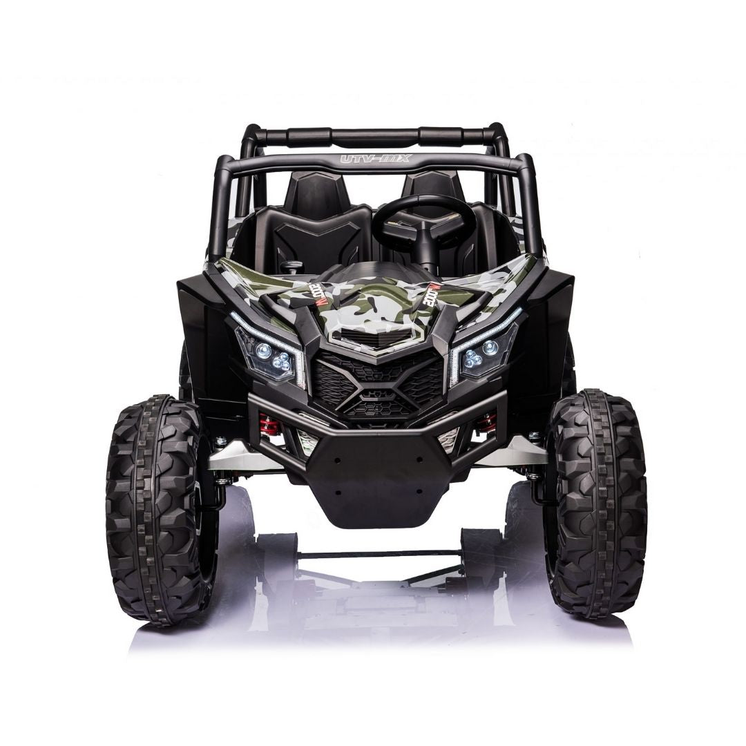 Thunder UTV Macchina Elettrica per Bambini 24v 4x4 Full Optional Motori Potenti 60W
