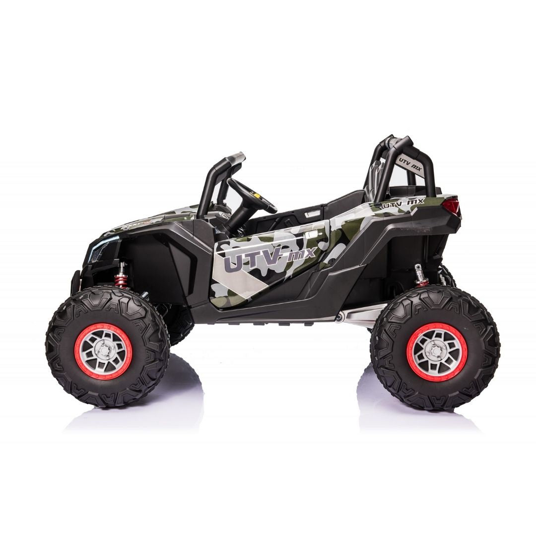 Thunder UTV Macchina Elettrica per Bambini 24v 4x4 Full Optional Motori Potenti 60W