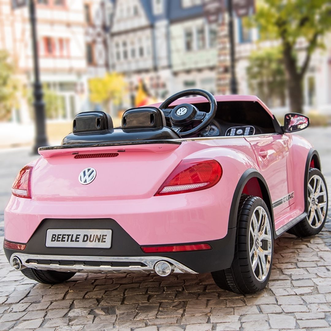 Volkswagen Maggiolino New Beetle Small Macchina Elettrica per Bambini 12v Licenza Ufficiale