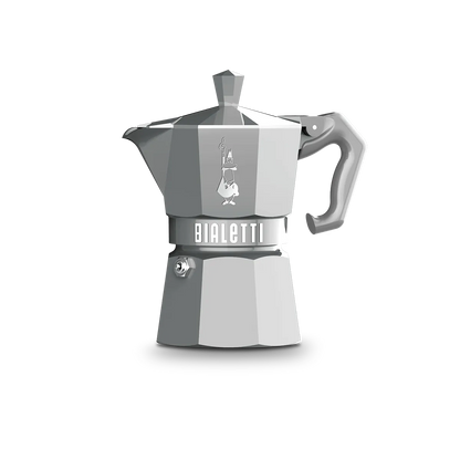 Moka Exclusive Bialetti  - Linea Exclusive, Disponibile in Più Colori, Made in Italy, Design Vintage con Finitura Lucida