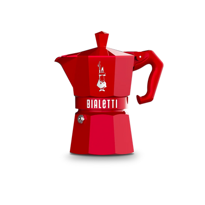 Moka Exclusive Bialetti  - Linea Exclusive, Disponibile in Più Colori, Made in Italy, Design Vintage con Finitura Lucida