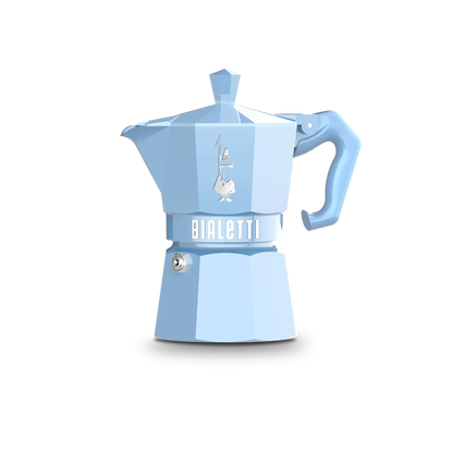 Moka Exclusive Bialetti  - Linea Exclusive, Disponibile in Più Colori, Made in Italy, Design Vintage con Finitura Lucida