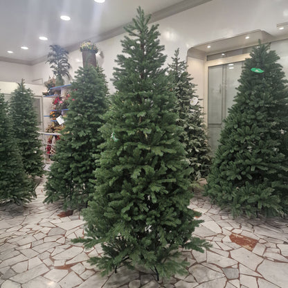 Finland Green Christmas Tree 100% HIGH QUALITY SILICONE Various Sizes 180 / 210 / 240 cm Height