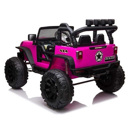 Jeep Unika Macchina Elettrica per Bambini 24v Full Optional Motori 200W Ruote in Gomma