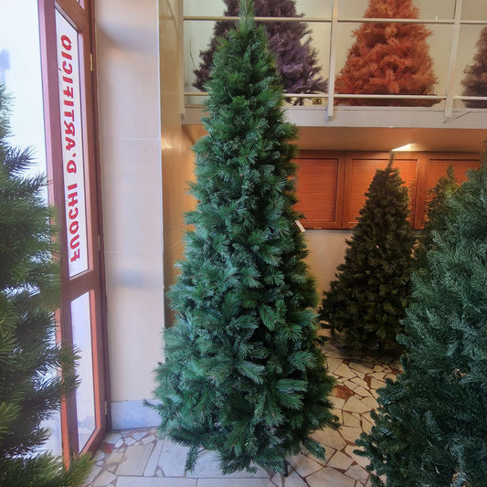 Monte Froker Slim Albero di Natale PVC Alta Qualità 285 CM Altezza