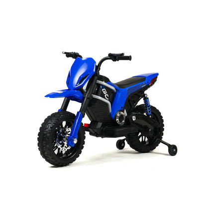 Motocross EQA 12V per Bambini “Adventure Trail” – Sospensioni Reali, Luci e Suoni