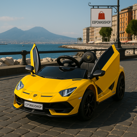 Lamborghini SVJ Small Macchina Elettrica per Bambini 12v