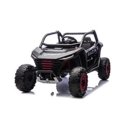 UTV Explorer 24V Auto Elettrica 2 Posti per Bambini con Telecomando Parentale – Licenza Ufficiale, Ruote EVA, Luci LED, MP3 e Sospensioni