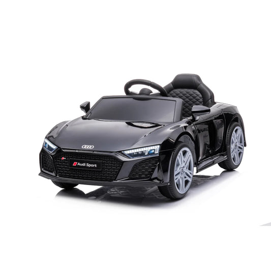 Audi R8 Sport Auto Elettrica per Bambini 12V con Porte Apribili, Luci LED, Sospensioni e Cintura di Sicurezza