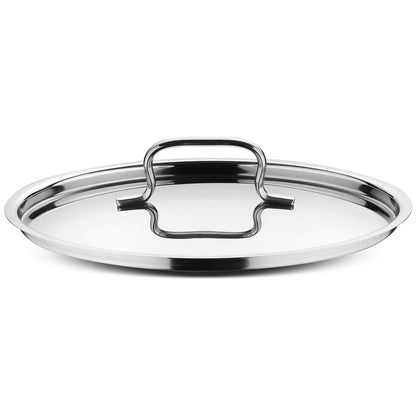 Lagostina Sfiziosa Set of 24 Induction, Gas and Oven Cookware in 18/10 Stainless Steel, Lagoseal Plus Triple Layer Base,