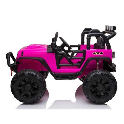 Jeep Unika Macchina Elettrica per Bambini 24v Full Optional Motori 200W Ruote in Gomma