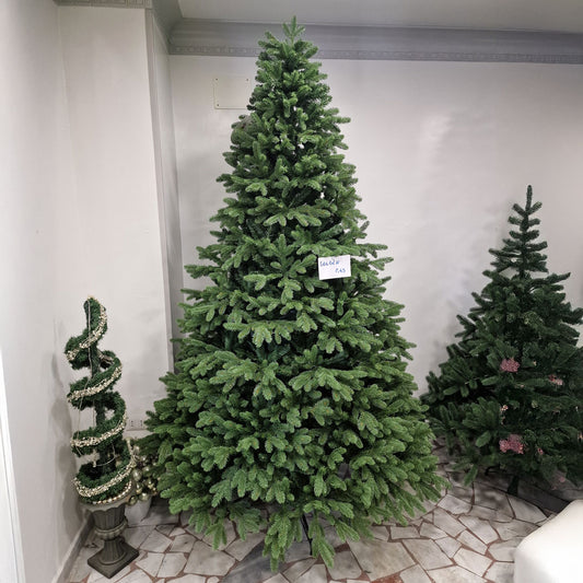 Solden Albero di Natale Misto PVC + SIlicone 40%+60% Alta Qualità 180 / 245 Cm Altezza