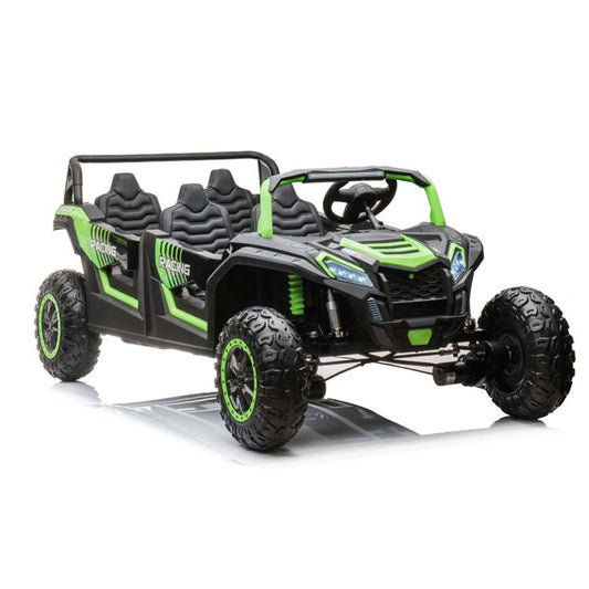 Fuoristrada Predator 4 Posti Macchina Elettrica per Bambini 48v, 4 Motori da 150W, Extralarge