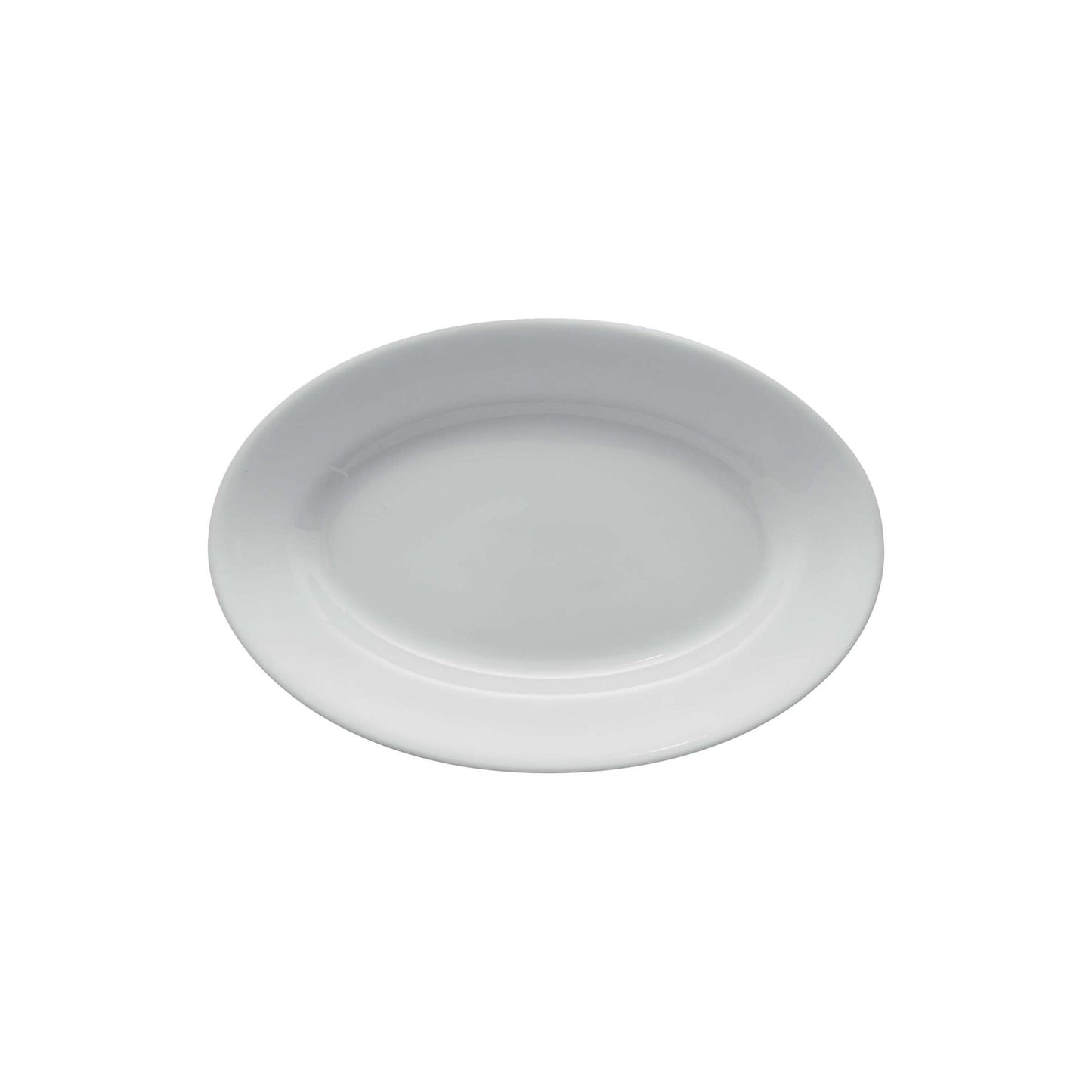 Piatto Bianco Tivoli Porcellana Saturnia Prima Scelta Made in Italy