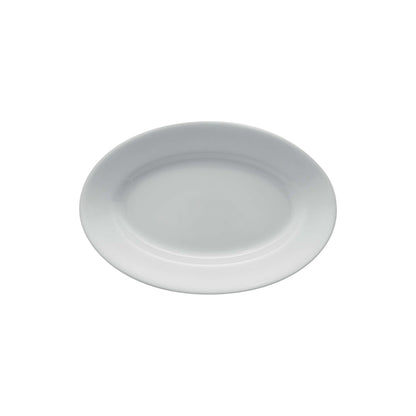 Piatto Bianco Tivoli Porcellana Saturnia Prima Scelta Made in Italy