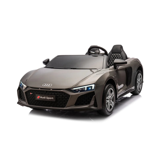 Audi R8 Big XXL Auto Elettrica 24V 2 Posti per Bambini con Telecomando Parentale – Ruote EVA, TV MP4, Sedili in Pelle, Luci LED e Porte Apribili