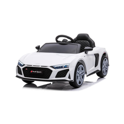 Audi R8 Sport Auto Elettrica per Bambini 12V con Porte Apribili, Luci LED, Sospensioni e Cintura di Sicurezza