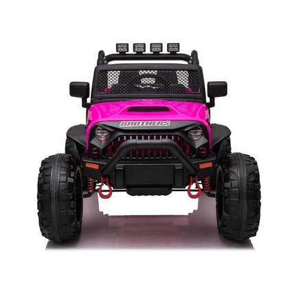 Jeep Unika Macchina Elettrica per Bambini 24v Full Optional Motori 200W Ruote in Gomma