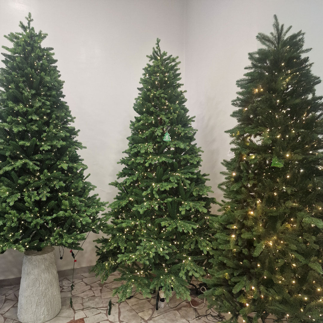 Norway WITH AND WITHOUT BUILT-IN LIGHTS Christmas Tree Various Sizes 100% HIGH QUALITY SILICONE Various sizes available 180 / 210 / 240 cm Height