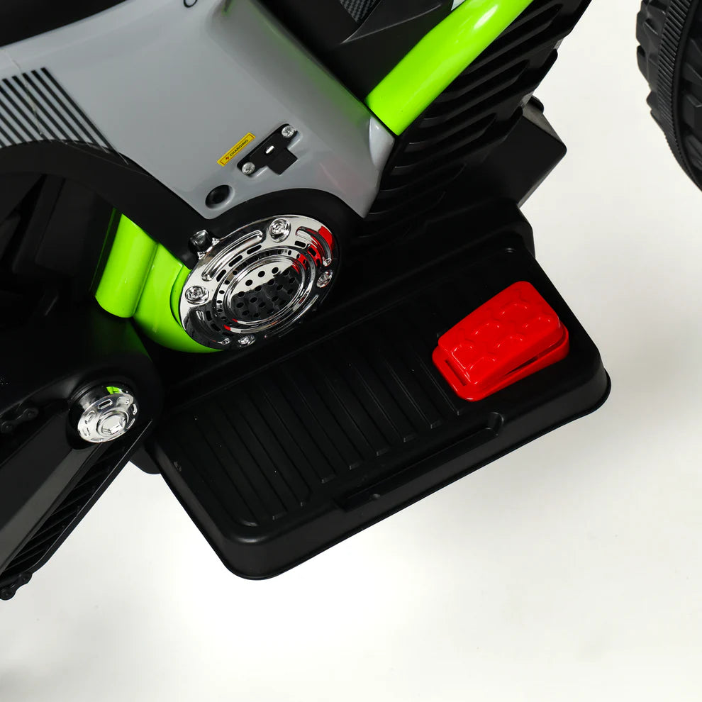 Motocross EQA 12V per Bambini “Adventure Trail” – Sospensioni Reali, Luci e Suoni