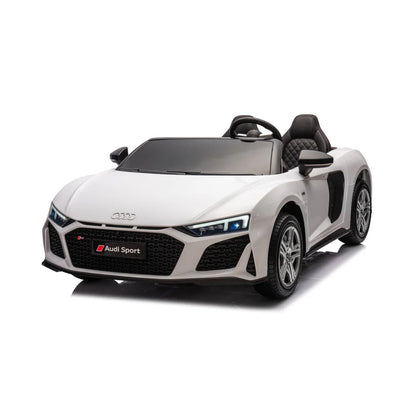 Audi R8 Big XXL Auto Elettrica 24V 2 Posti per Bambini con Telecomando Parentale – Ruote EVA, TV MP4, Sedili in Pelle, Luci LED e Porte Apribili