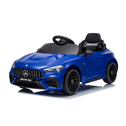Mercedes CLE Benz Auto Elettrica 12V per Bambini con Licenza Ufficiale – Telecomando Parentale, Sedile in Pelle, MP3 USB, Luci LED e Porte Apribili