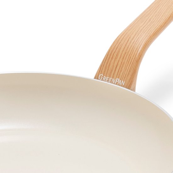 GreenPan Essence Set 2 Padelle 26 + 30 cm PFAS Free – Ceramica Antiaderente Diamond Infused per Induzione, Gas e Tutti i Piani Cottura