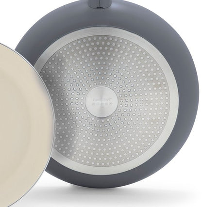 GreenPan Essence Set 2 Padelle 26 + 30 cm PFAS Free – Ceramica Antiaderente Diamond Infused per Induzione, Gas e Tutti i Piani Cottura