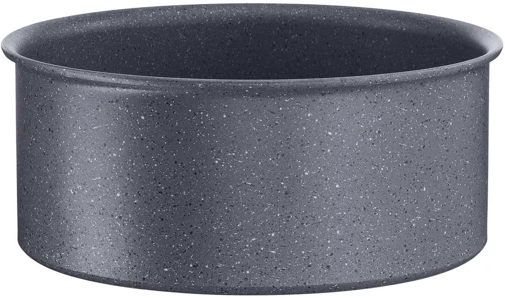 Lagostina Ingenio Mineralis Green Set Pentole Antiaderenti Induzione – Set 13 Pezzi ,Sistema Ingenio con manico removibile: cucini, inforni, conservi e impili in metà spazio