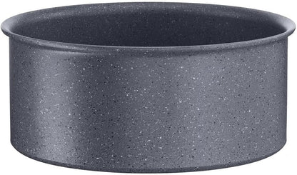 Lagostina Ingenio Mineralis Green Set Pentole Antiaderenti Induzione – Set 13 Pezzi ,Sistema Ingenio con manico removibile: cucini, inforni, conservi e impili in metà spazio