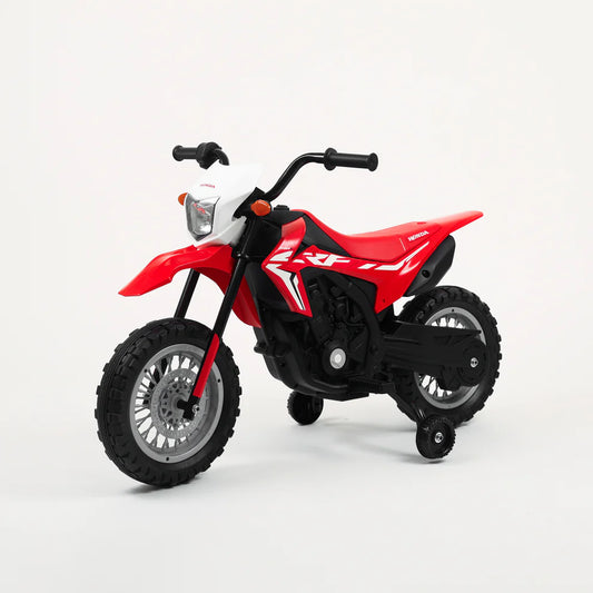 Honda CRF 250 Moto Elettrica per Bambini – Sedile in Pelle