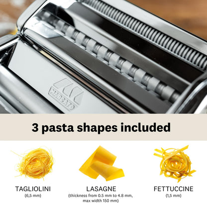 Marcato Atlas 150 Pasta Machine Compatible with 11 Formats