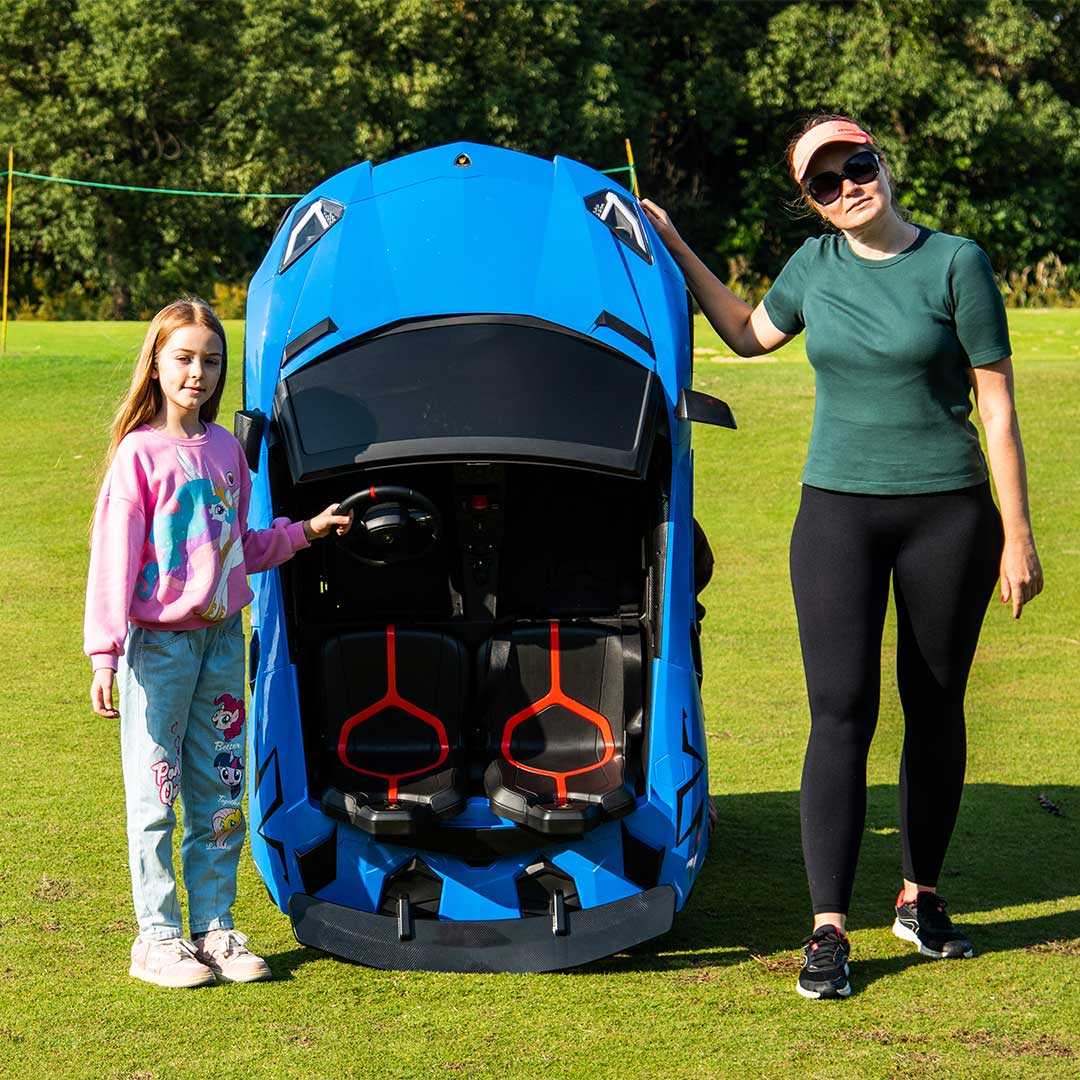 Lamborghini XXL Macchina Elettrica per Bambini Full Optional Extralarge + PROMO VIAGGIO , SUPPORTA ANCHE IL GENITORE