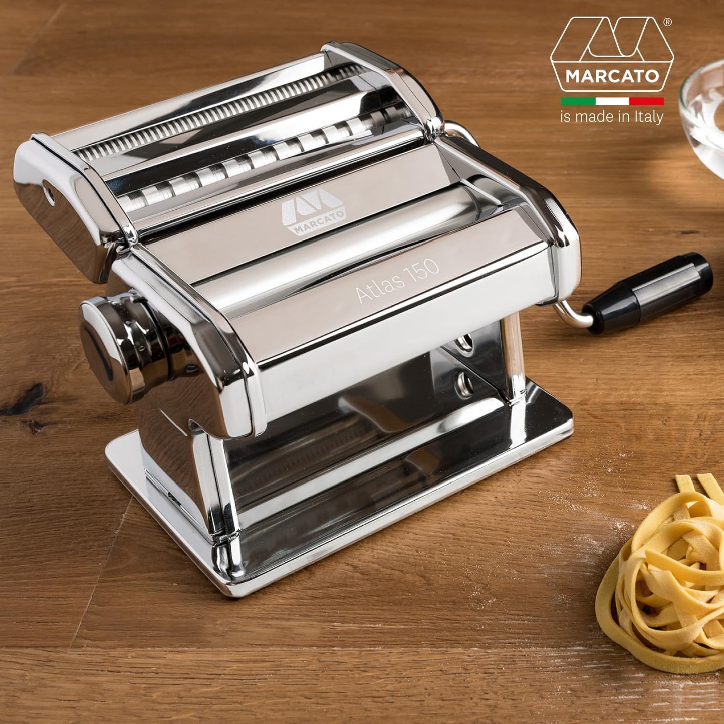 Marcato Atlas 150 Pasta Machine Compatible with 11 Formats