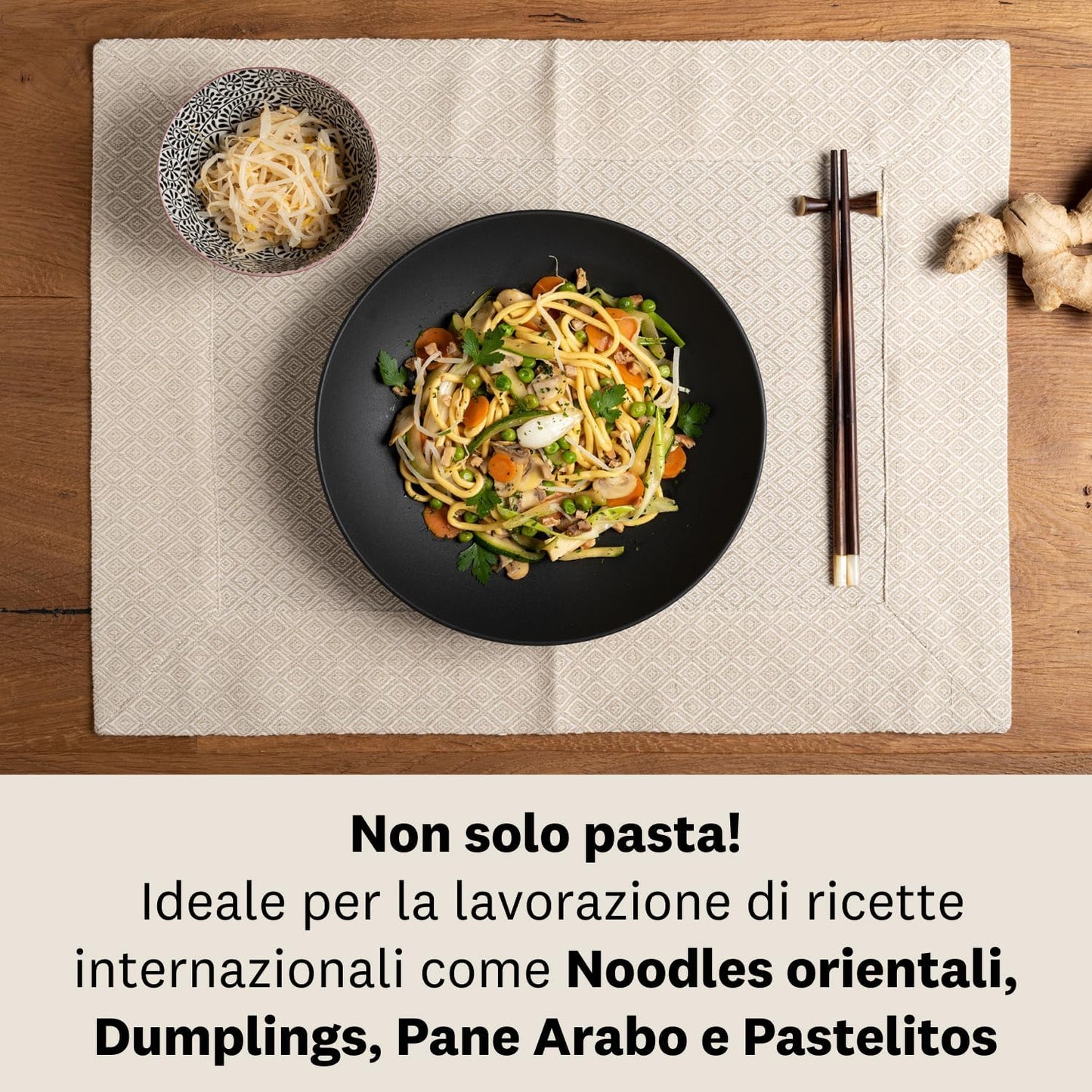 Marcato Macchina per la Pasta Atlas+ – Linea Premium 4 TIPI DI PASTA