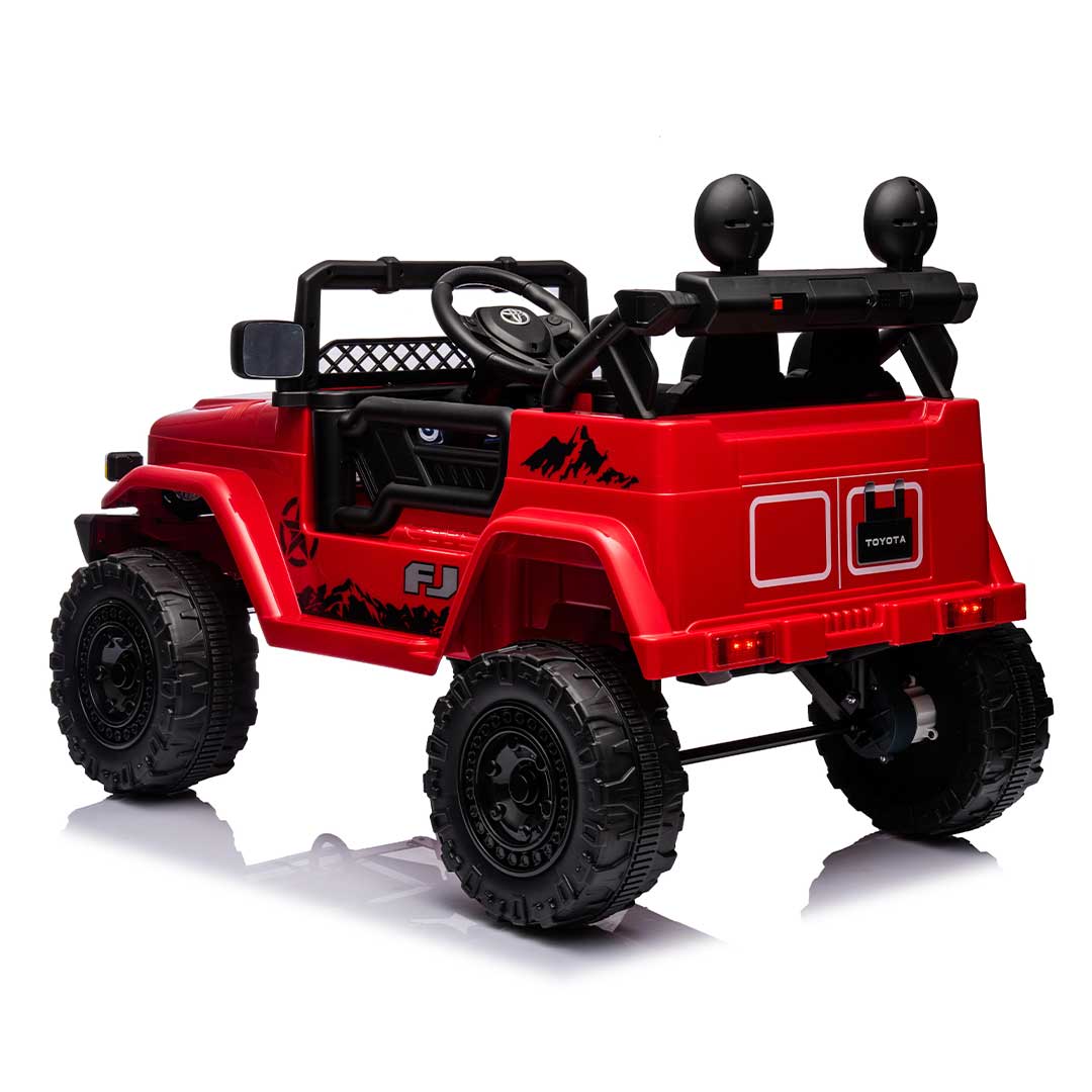 Coche eléctrico correpasillos Toyota FJ Cruiser para niños 12v