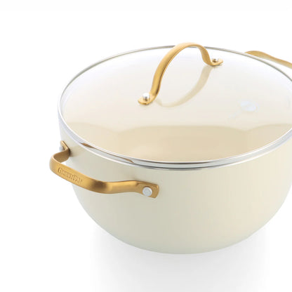 GreenPan Padova Set Pentole Antiaderenti Ceramica 10 Pezzi anche Induzione Thermolon™ Senza PFAS  PFOA