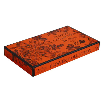 Set 24 pezzi Posate PINTINOX Flower Iris in Acciaio Inox 18/10 – Collezione Elegante per 6 Persone