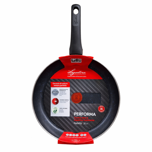 Padella Lagostina Performa Mineralis con Tecnologia Thermo-Signal – Varie Dimensioni