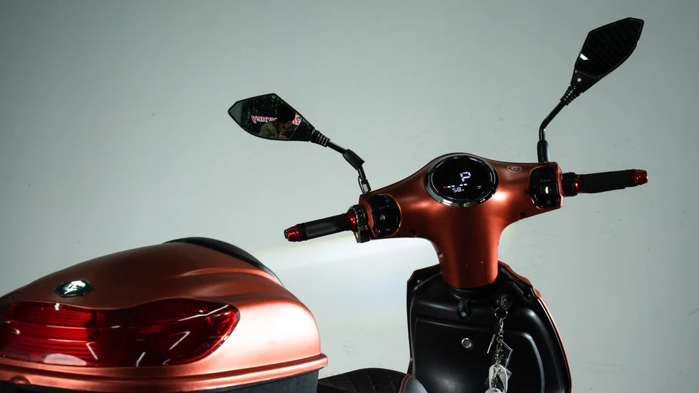 CITYALL V60 DURACEL Versione PREMIUM Scooter/Motorino Elettrico Luxury 1000W Omologato e Targabile 2 Posti con Batteria Litio 60V 31Ah – Ammortizzatori Posteriori a Gas, Autonomia fino a 60 Km, Bluetooth, NFC, Full Optional