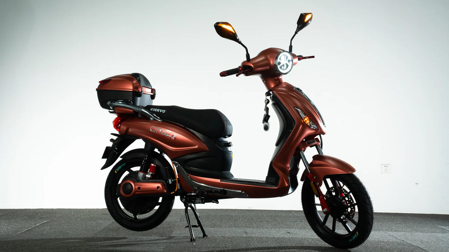 CITYALL V60 DURACEL Versione PREMIUM Scooter/Motorino Elettrico Luxury 1000W Omologato e Targabile 2 Posti con Batteria Litio 60V 31Ah – Ammortizzatori Posteriori a Gas, Autonomia fino a 60 Km, Bluetooth, NFC, Full Optional