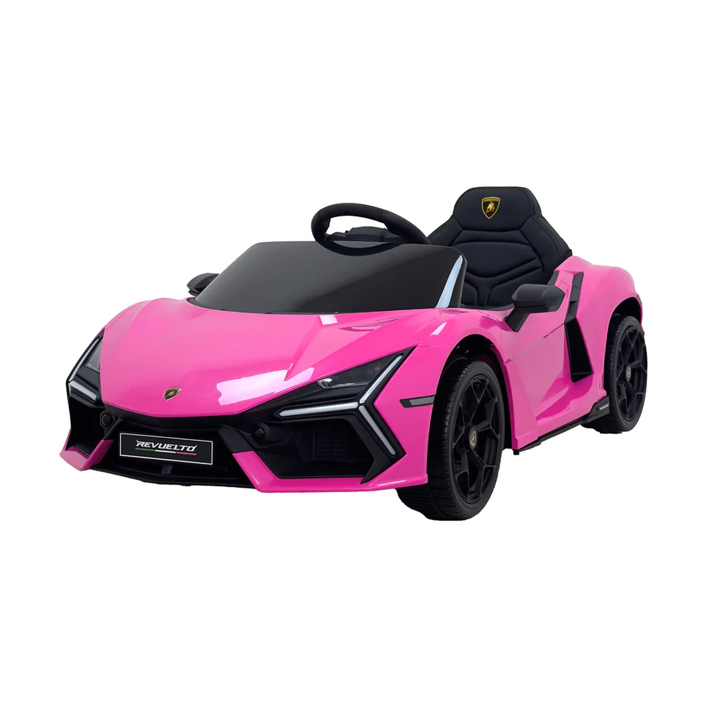 Lamborghini Revuelto per Bambini 12V –  Sedili in Pelle, Telecomando e MP3/USB