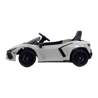 Lamborghini Revuelto per Bambini 12V –  Sedili in Pelle, Telecomando e MP3/USB