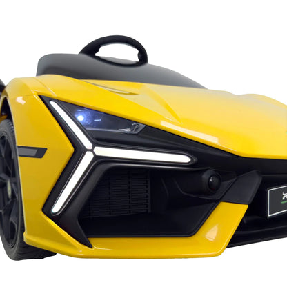 Lamborghini Revuelto per Bambini 12V –  Sedili in Pelle, Telecomando e MP3/USB